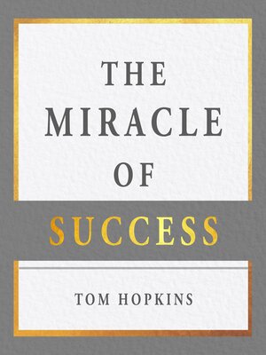 cover image of The Miracle of Success